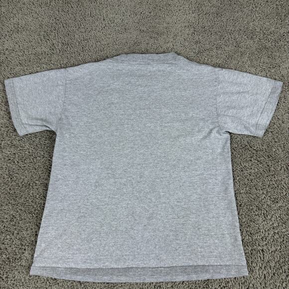 Vintage Tampa Bay lightning Shirt Boys Medium Gray Blue 2004 Stanley Cup Champs - Picture 8 of 11